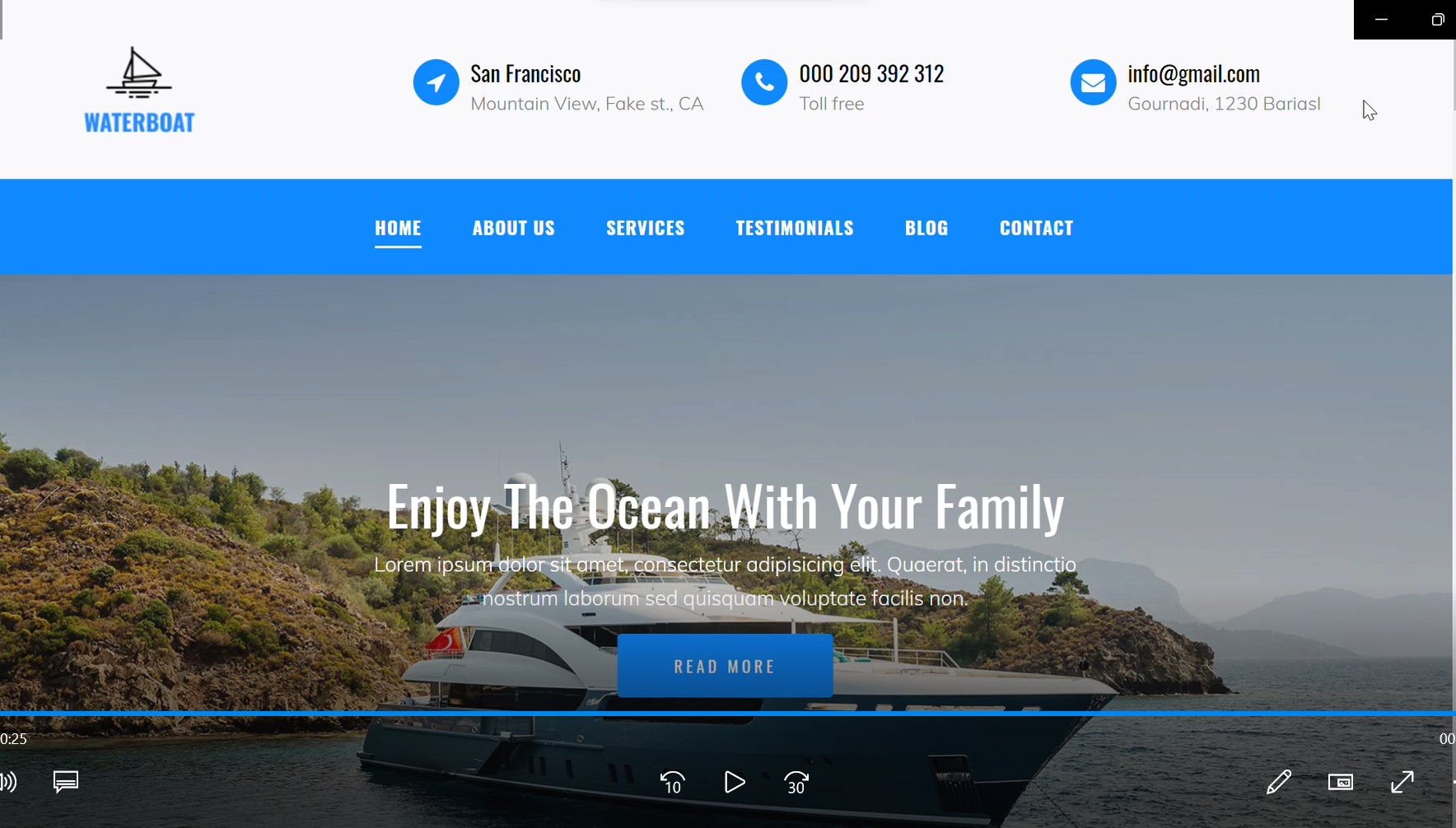 Waterboat